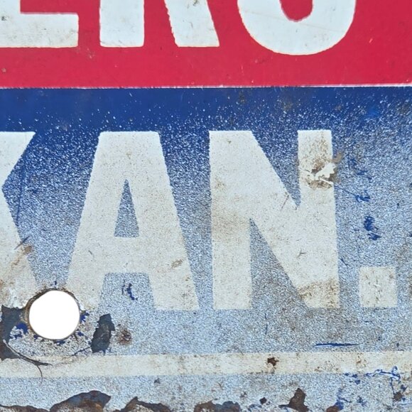 Vintage Barkman Travel Trailers Manhattan Kansas License Plate Dealer Tag Promo - Picture 6 of 16